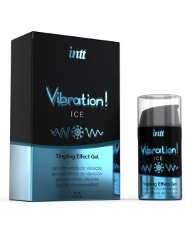 Żel Lubrykant Wibrator sex oral smak ICE 15 ml