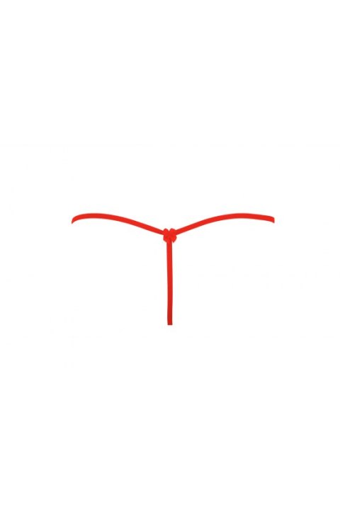 Koszulka i Stringi Sydney 5XL/6XL - Czerwona Elegancja Koszulka i Stringi Sydney 5XL/6XL - Czerwona Elegancja
