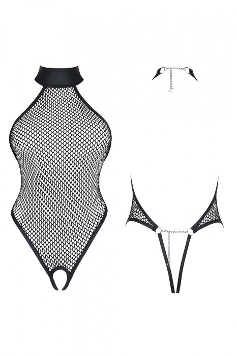 Czarne Body Harmonia XXL – Seksowny i Elegancki Krój Czarne Body Harmonia XXL – Seksowny i Elegancki Krój