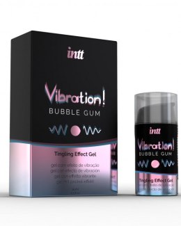 Bubble Vibe 15ml –Smakowy Żel Lubrykant z Efektem Wibracji