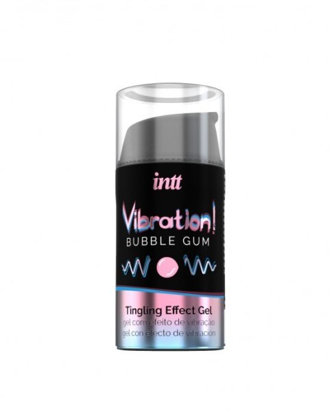Bubble Vibe 15ml –Smakowy Żel Lubrykant z Efektem Wibracji