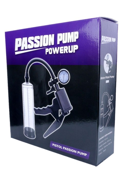 Pompka do Powiększania Penisa Powerpump PRO - Clear