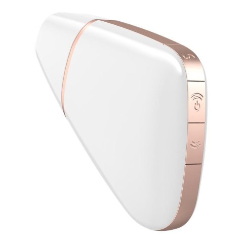 Satisfyer Love Triangle – Bezdotykowy Powietrzny Stymulator Łechtaczki w Kolorze Białym Satisfyer Love Triangle – Bezdotykowy Powietrzny Stymulator Łechtaczki w Kolorze Białym