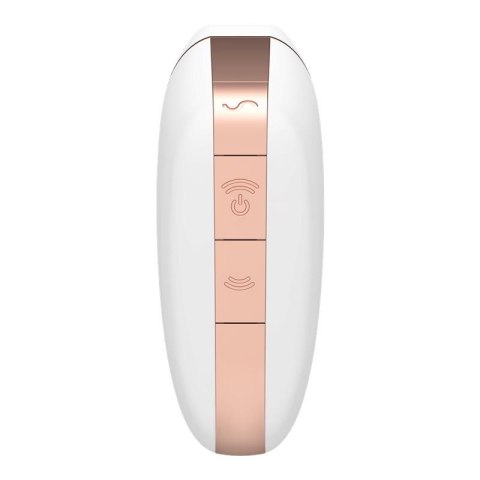 Satisfyer Love Triangle – Bezdotykowy Powietrzny Stymulator Łechtaczki w Kolorze Białym Satisfyer Love Triangle – Bezdotykowy Powietrzny Stymulator Łechtaczki w Kolorze Białym