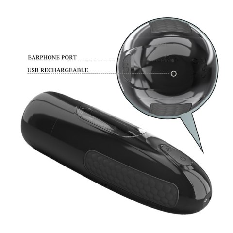 PRETTY LOVE MARLON – Automatyczny Masturbator Rotacyjny i Tłokowy USB Voice Control
