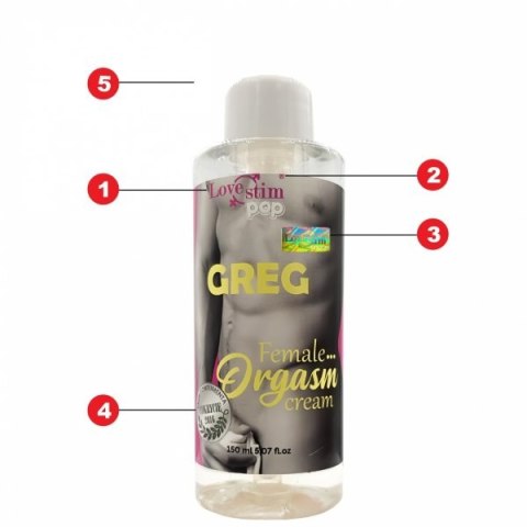GREG 150ml – Żel Wzmacniający Orgazmy dla Kobiet GREG 150ml – Żel Wzmacniający Orgazmy dla Kobiet