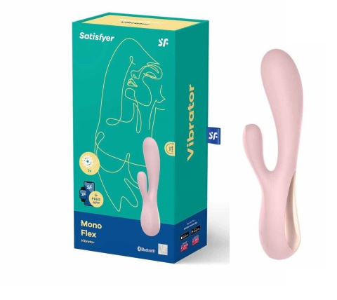 Monoflex Pink – Wibrator z Kontrolą Aplikacji dla Głębokiej Stymulacji