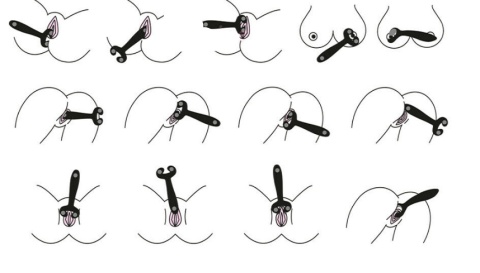 Wielofunkcyjny Wibrator dla Pań i Masażer dla Pana Endless Fun Multi Black Wielofunkcyjny Wibrator dla Pań i Masażer dla Pana Endless Fun Multi Black