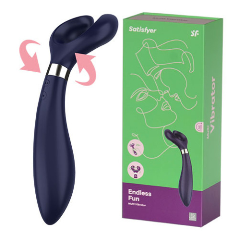 Wielofunkcyjny Wibrator dla Pań i Masażer dla Pana Endless Fun Multi Wielofunkcyjny Wibrator dla Pań i Masażer dla Pana Endless Fun Multi