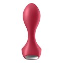 Satisfyer Backdoor Lover – Wibrator Analny z Silnym Silniczkiem, Czerwony