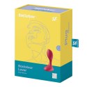 Satisfyer Backdoor Lover – Wibrator Analny z Silnym Silniczkiem, Czerwony