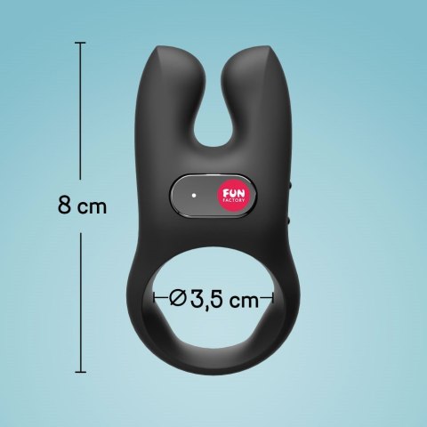 Wibrujący Pierścień Erekcyjny NOS – Stymulacja dla Par od Fun Factory Wibrujący Pierścień Erekcyjny NOS – Stymulacja dla Par od Fun Factory