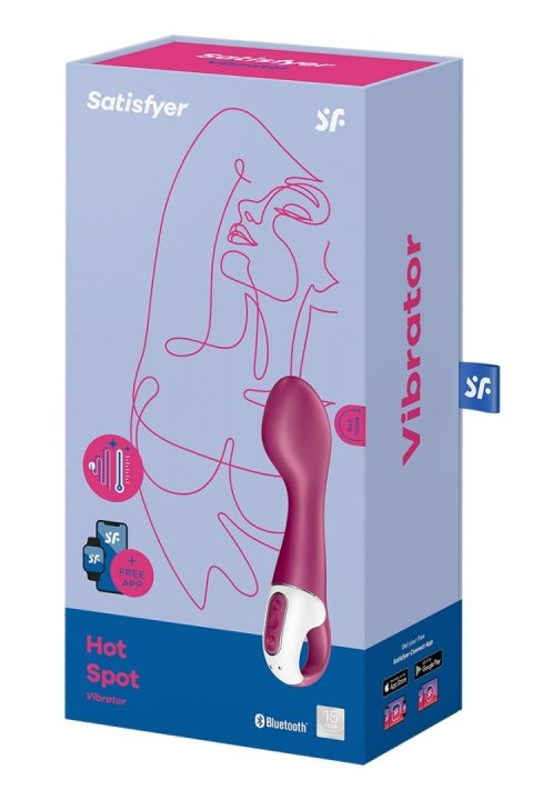 Podgrzewany Wibrator G-Spot Hot Spot – Intensywna Stymulacja Punktu G Podgrzewany Wibrator G-Spot Hot Spot – Intensywna Stymulacja Punktu G