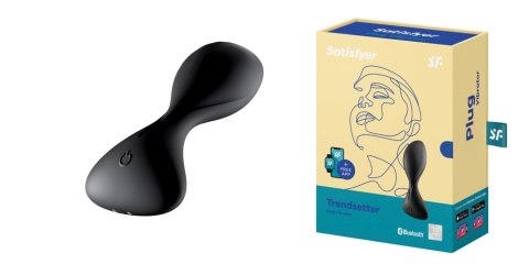 Wibrujący masażer prostaty korek analny Trendsetter sterowany aplikacją Wibrujący masażer prostaty korek analny Trendsetter sterowany aplikacją