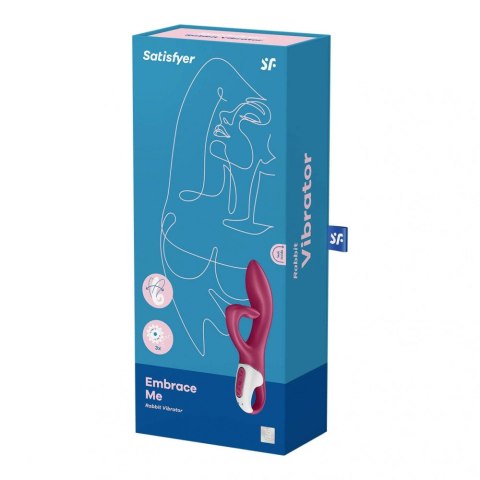 Satisfyer Embrace Me – Elastyczny Wibrator z Dwoma Silnikami do Podwójnej Stymulacji Punktu G i Łechtaczki (Różowy) Satisfyer Embrace Me – Elastyczny Wibrator z Dwoma Silnikami do Podwójnej Stymulacji Punktu G i Łechtaczki (Różowy)