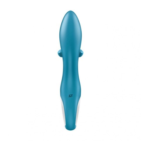 Satisfyer Embrace Me – Elastyczny Wibrator z Dwoma Silnikami do Podwójnej Stymulacji Punktu G i Łechtaczki (Turkusowy) Satisfyer Embrace Me – Elastyczny Wibrator z Dwoma Silnikami do Podwójnej Stymulacji Punktu G i Łechtaczki (Turkusowy)