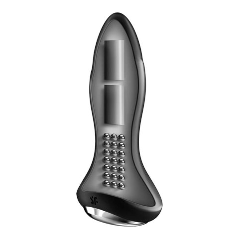Korek Analny Plug z Wibracjami i rotującymi kulkami Rotator Plug 1 sterowany aplikacją Korek Analny Plug z Wibracjami i rotującymi kulkami Rotator Plug 1 sterowany aplikacją