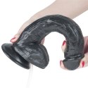 Realistyczne Ciemne Dildo 27,5 cm – Z Przyssawką i Funkcją Wytrysku