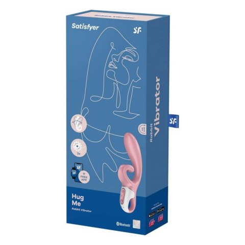 Satisfyer Hug Me - Wibrator z Funkcją Oralną Satisfyer Hug Me - Wibrator z Funkcją Oralną
