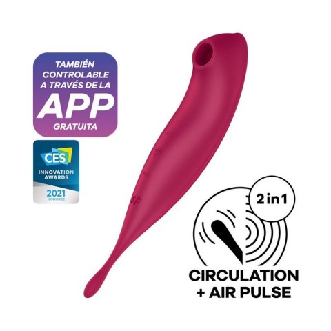 Masażer Łechtaczki Twirling Pro – Aplikacja i Moc Stymulacji Masażer Łechtaczki Twirling Pro – Aplikacja i Moc Stymulacji