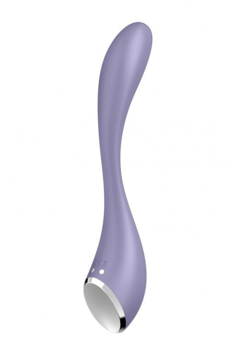 G-Spot Flex 5+ – Elastyczny Wibrator Satisfyer w Kolorze Lila z Aplikacją Connect