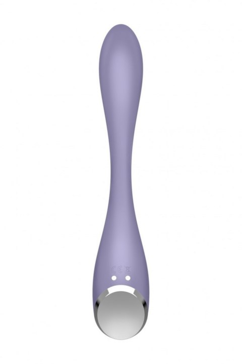 G-Spot Flex 5+ – Elastyczny Wibrator Satisfyer w Kolorze Lila z Aplikacją Connect