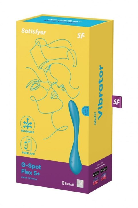 G-Spot Flex 5 – Wibrator Satisfyer z Aplikacją Connect do Stymulacji Punktu G
