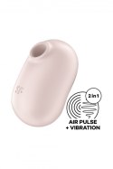 Satisfyer Pro To Go 2 – Beżowy Stymulator Łechtaczki z Falami Powietrza i Wibracjami
