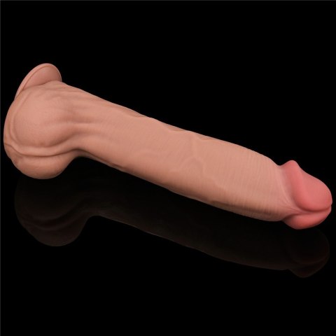 Ogromne Dildo z Ruchomą Skórą 36 cm – Naturalne Doznania Ogromne Dildo z Ruchomą Skórą 36 cm – Naturalne Doznania