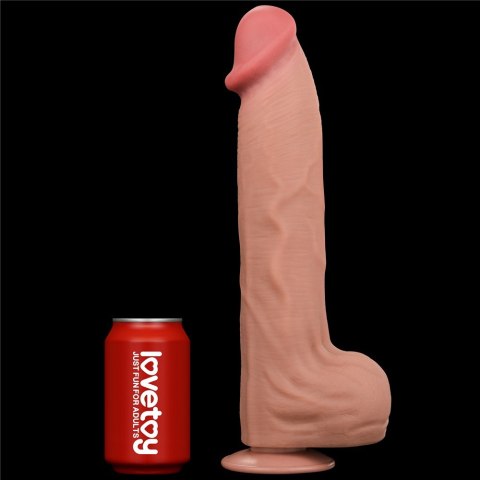 Ogromne Dildo z Ruchomą Skórą 36 cm – Naturalne Doznania Ogromne Dildo z Ruchomą Skórą 36 cm – Naturalne Doznania