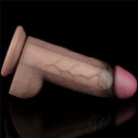 Titan XXL 24 cm – Realistyczne Dildo Dual Layer Premium