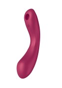 Wibrator Curvy Trinity 1 Czerwony - Zmysłowa Stymulacja Punktu G