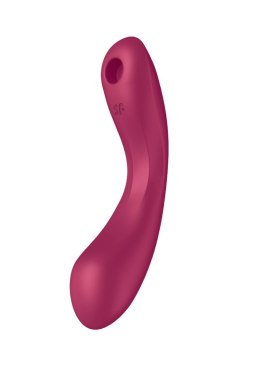 Wibrator Curvy Trinity 1 Czerwony - Zmysłowa Stymulacja Punktu G