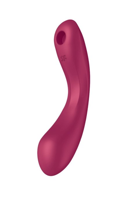 Wibrator Curvy Trinity 1 Czerwony - Zmysłowa Stymulacja Punktu G
