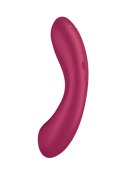 Wibrator Curvy Trinity 1 Czerwony - Zmysłowa Stymulacja Punktu G