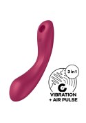 Wibrator Curvy Trinity 1 Czerwony - Zmysłowa Stymulacja Punktu G