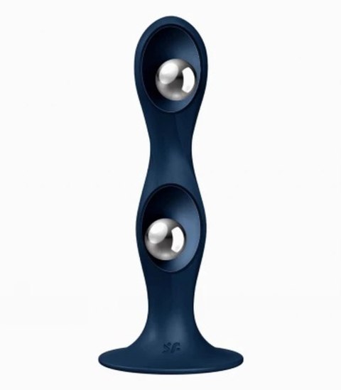 Double Ball-R Dark Blue – Dildo Premium Dual Curve Edition