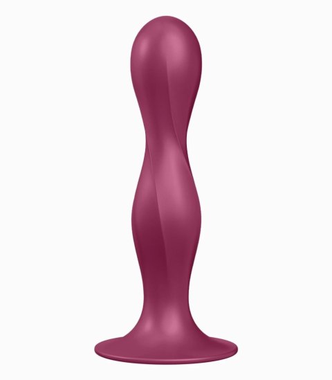 Satisfyer Double Ball-R - czerwony masażer wibrujący Satisfyer Double Ball-R - czerwony masażer wibrujący