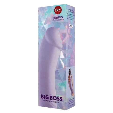 Wibrator Big Boss Fioletowy - Intensywna Stymulacja i Realistyczne Doznania Wibrator Big Boss Fioletowy - Intensywna Stymulacja i Realistyczne Doznania