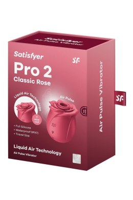 Śliczny Masażer Łechtaczki Pro 2 Classic Rose