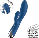 Satisfyer Spinning Rabbit Blue – Rotacyjny Wibrator Premium Dual Pleasure Edition