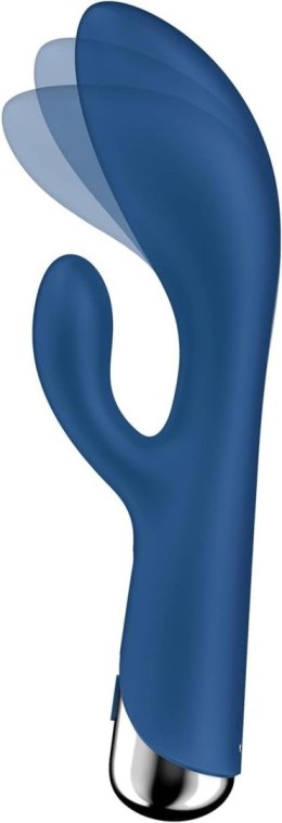 Satisfyer Spinning Rabbit Blue – Rotacyjny Wibrator Premium Dual Pleasure Edition