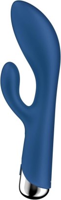 Satisfyer Spinning Rabbit Blue – Rotacyjny Wibrator Premium Dual Pleasure Edition