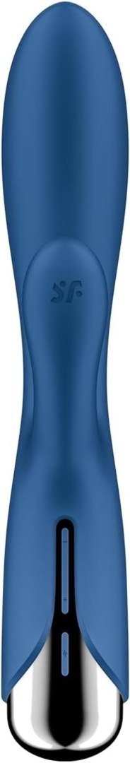 Satisfyer Spinning Rabbit Blue – Rotacyjny Wibrator Premium Dual Pleasure Edition