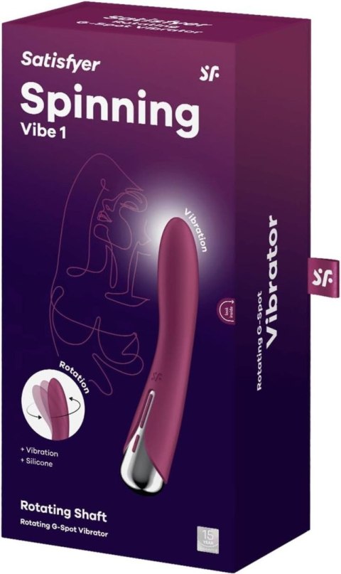 Satisfyer Spinning Vibe 1 – Obrotowy Wibrator Punktu G