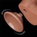 Realistyczne Dildo Dual Layer RealSkin Passion 18 cm