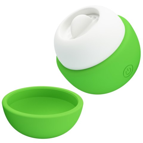 Pretty Love Apple Secret Green – stymulator łechtaczki z języczkiem, 12 trybów