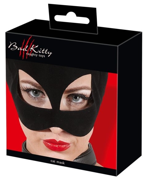 Czarna Maska Kota Bad Kitty – Unisex Fetysz i Tajemniczość