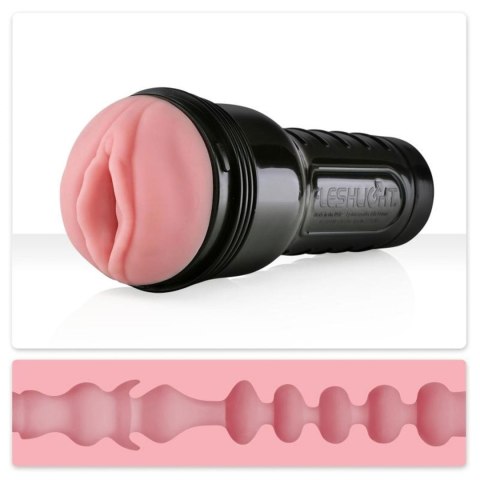 Fleshlight Pink Lady Mini-Lotus – Kompaktowy Masturbator Premium Real Feel Edition