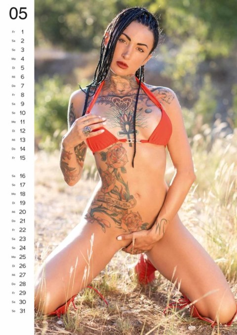 KALENDARZ 2026 PIN-UP Tattoo-Girls